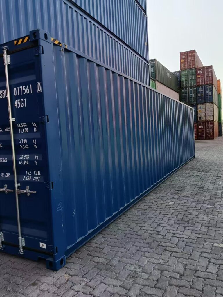 New empty container caribbean islands